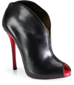 Christian Louboutin Chesterfille Leather Ankle Boots