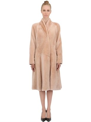 Bottega Veneta Shearling Fur Coat