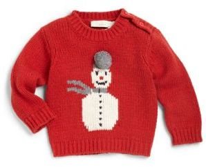 Stella McCartney Infant's Organic Cotton Snowman Sweater