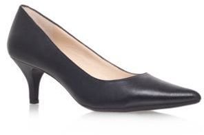 Anne Klein Black 'isana' low heel court shoes