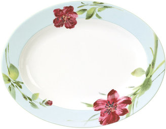 Oleg Cassini Dinnerware, Sweet Blossom Oval Platter