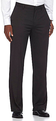 Murano Wardrobe Essentials Flat-Front Zac Stripe Pants