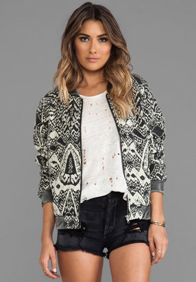 Free People Quilted Bomber
