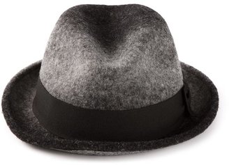 Paul Smith grosgrain trim trilby hat