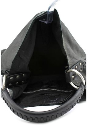 Lucky Brand HKRUD033 Womens Black Purse Leather Hobo New/Display