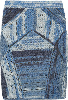Rag and Bone 3856 Rag & bone Jasmin crocheted cotton-blend skirt