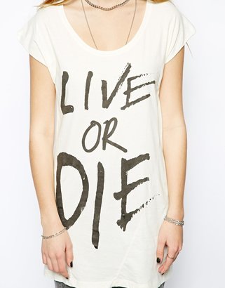 Illustrated People Sarah Live Or Die T-Shirt