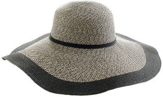 J.Crew Two-tone straw hat