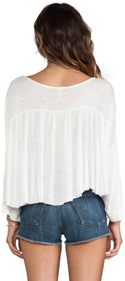 Free People Pandora's Embroidered Top
