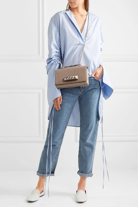 Valentino Va Va Voom Leather Shoulder Bag - Blush