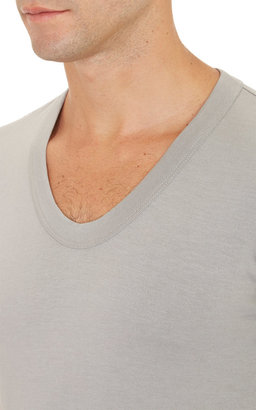 Rick Owens Elongated V-neck T-shirt