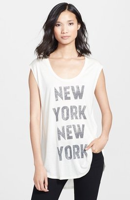 Haute Hippie 'New York' Shirttail Tank