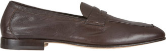 Doucal's Apron-Toe Penny Loafers