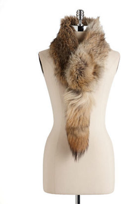 HBC Hudson'S Bay Company Caroline Furs Coyote Fur Scarf
