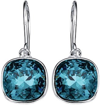 Element Indicolite Swarovski Crystal Drop Earrings