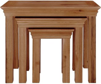 Constance Solid Oak Nest of Tables
