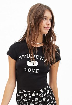 Forever 21 Student Of Love Tee