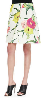 Ted Baker Isabeli Flowers At High Tea Skirt, Cream