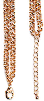 Forever 21 Layered Chain Matchstick Necklace