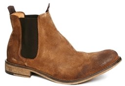 Selected Melvin Suede Chelsea Boots - brown