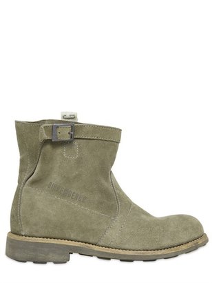 Bikkembergs 30mm Suede Ankle Boots