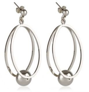 Marks and Spencer M&s Collection Clean Metal Ball Drop Earrings