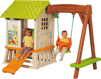 Smoby Winnie the Pooh Hut and Swing.