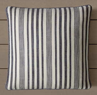 Restoration Hardware Perennials® Portofino Variegated Stripe Outdoor Pillow Covers - Navy