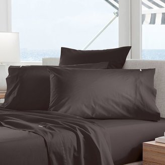 Sheridan Classic Percale Standard Pillow Case (Set of 2), Pier Charcoal