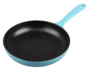 Denby Cast iron 20cm Azure omelette frying pan