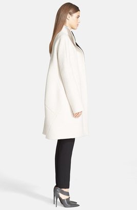 Narciso Rodriguez Oversized Double Face Wool Blend Coat.