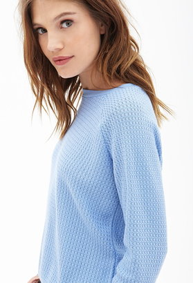 Forever 21 Popcorn Knit Sweater