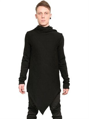 Gareth Pugh Cotton Wool Winged Fleece Sweatshirt