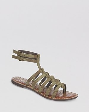 Sam Edelman Flat Gladiator Sandals - Gilda