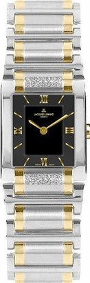 Jacques Lemans Women's G-117I Gloria Classic Analog Sapphire Glass and Genuine Diamonds Watch