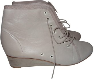 Repetto Beige Leather Ankle boots