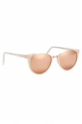 Linda Farrow Luxe Upside Down Browline Sunglasses