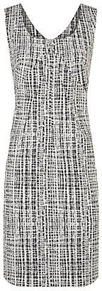 Reiss Garbo Printed Structured Dress
