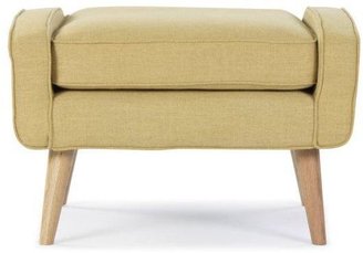Le Mieux Living by Christiane Lemieux Crawford footstool citrine