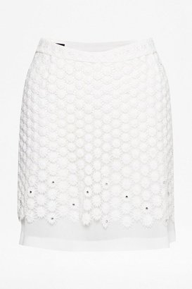 French Connection Sparkle Sunflower Pencil Skirt