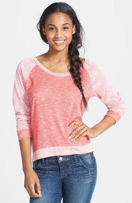 Starling Colorblock Raglan Sweater (Juniors) (Online Only)