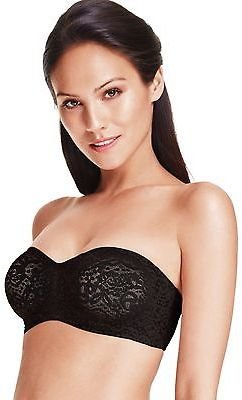 Wacoal Price Marked Down Halo Lace Strapless Underwire Bra 65449