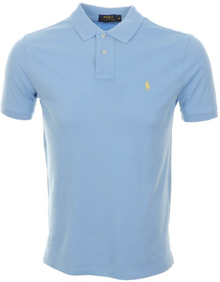 Ralph Lauren Custom Fit Polo T Shirt Blue