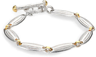 Gurhan 24K Yellow Gold & Sterling Silver Link Bracelet