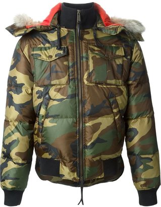 DSquared 1090 DSQUARED2 camouflage jacket