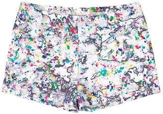 Bodywrappers Print Hot Shorts, Zany Zebra-4/6