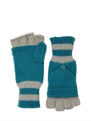 Stella McCartney Kids - Two Tone Wool Convertible Gloves
