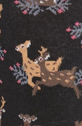 Hot Sox 'Deer' Crew Socks