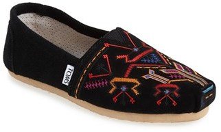 Toms 'Classic' Embroidered Slip-On (Women)