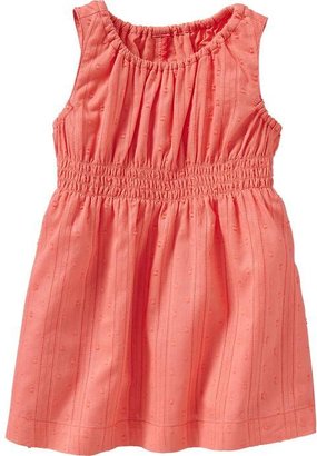 Old Navy Ruched Dobby Dresses for Baby